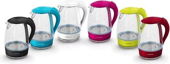 Bouilloire Électrique en Verre LED – Élégance, Rapidité &amp; Sécurité