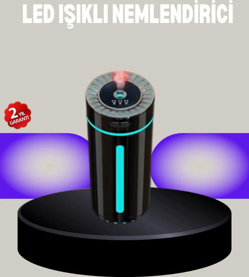 Mini Humidificateur d’Air Portable – Voiture &amp; Bureau