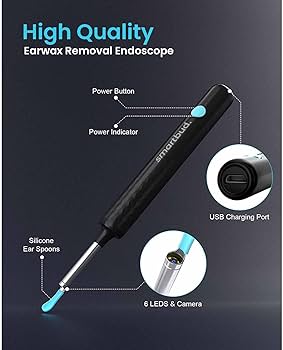 Nettoyeur d’Oreille avec Caméra HD
