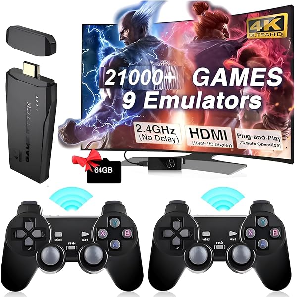 Console Game Stick 4K – 20 000 Jeux