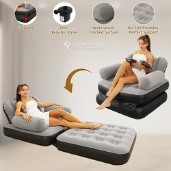 Fauteuil Gonflable Convertible 2-en-1