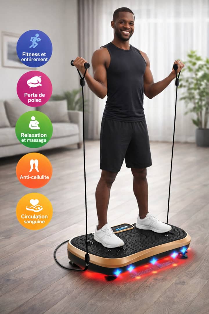 Plateforme Vibrante Fitness
