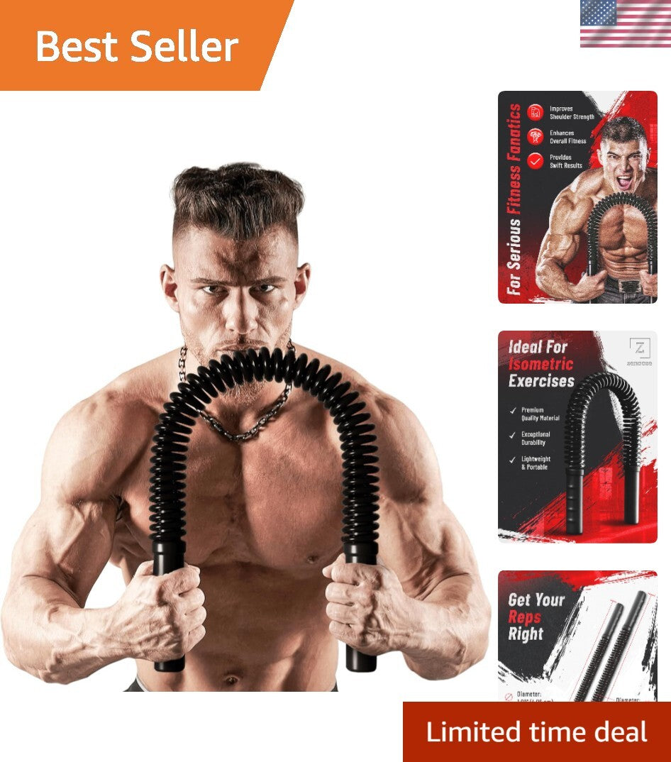 BARRE DE MUSCULATION À RESSORT RENFORCÉ